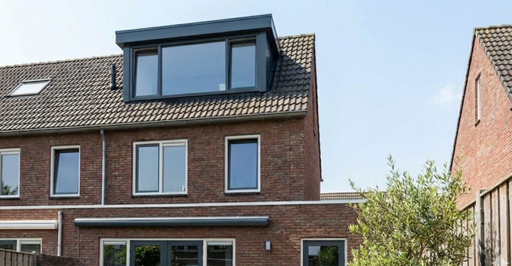 Dakkapel in Nieuwegein - Kunststof dakkapel